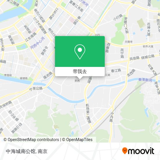中海城南公馆地图