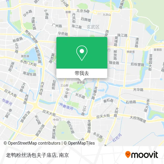 老鸭粉丝汤包夫子庙店地图