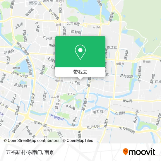 五福新村-东南门地图