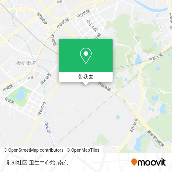 荆刘社区-卫生中心站地图