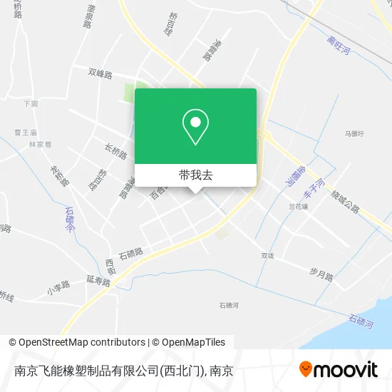 南京飞能橡塑制品有限公司(西北门)地图