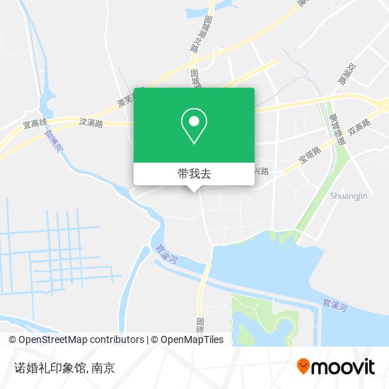 诺婚礼印象馆地图
