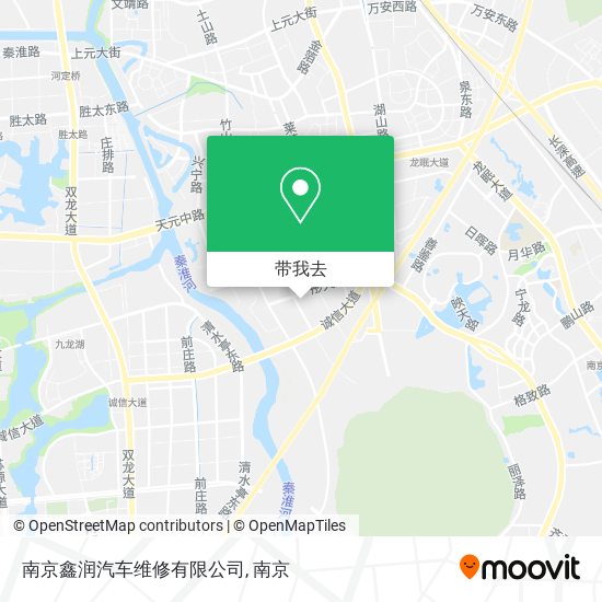 南京鑫润汽车维修有限公司地图