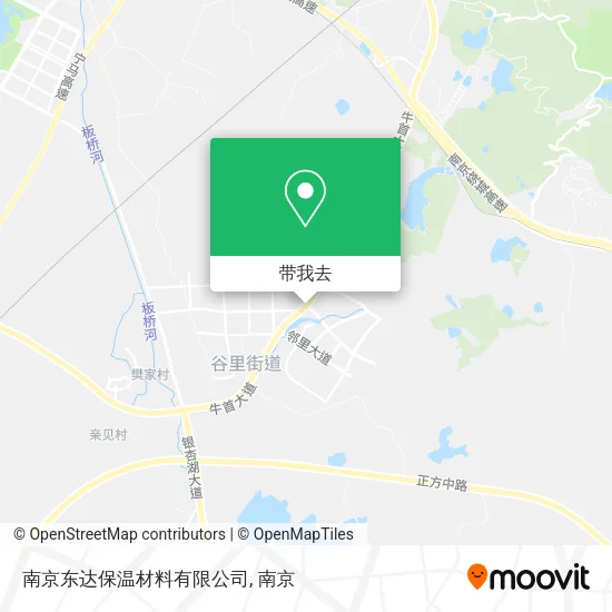 南京东达保温材料有限公司地图