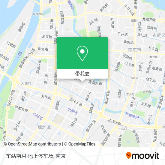 车站南村-地上停车场地图