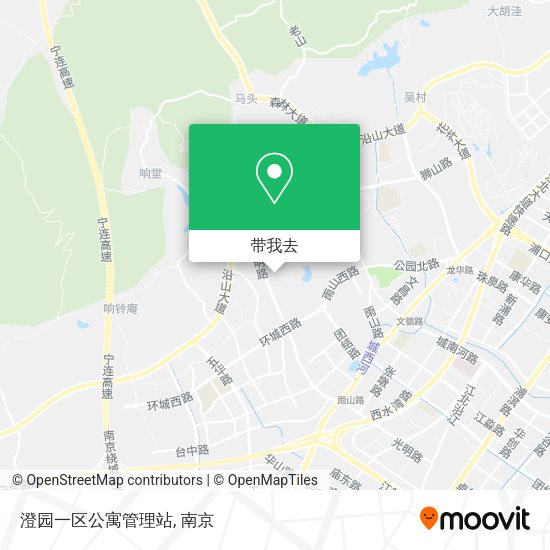 澄园一区公寓管理站地图