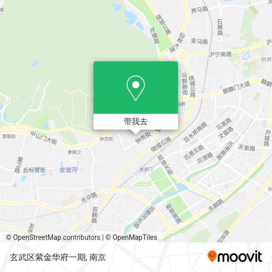玄武区紫金华府一期地图