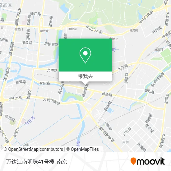 万达江南明珠41号楼地图