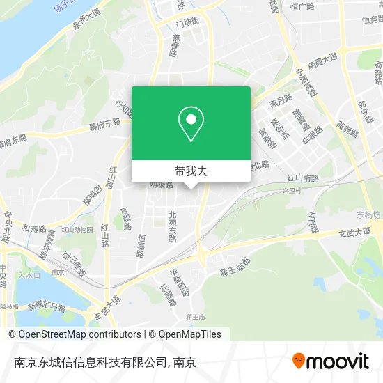 南京东城信信息科技有限公司地图