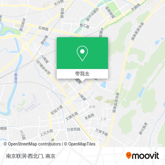 南京联润-西北门地图