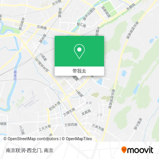 南京联润-西北门地图