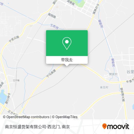 南京恒盛货架有限公司-西北门地图