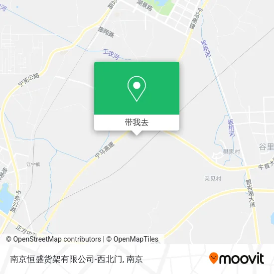 南京恒盛货架有限公司-西北门地图