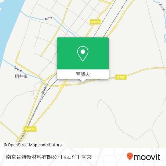 南京肯特新材料有限公司-西北门地图