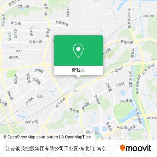 江苏银茂控股集团有限公司工业园-东北门地图