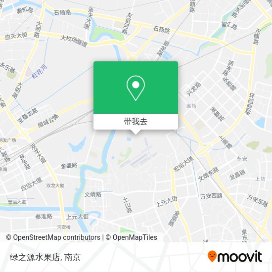 绿之源水果店地图