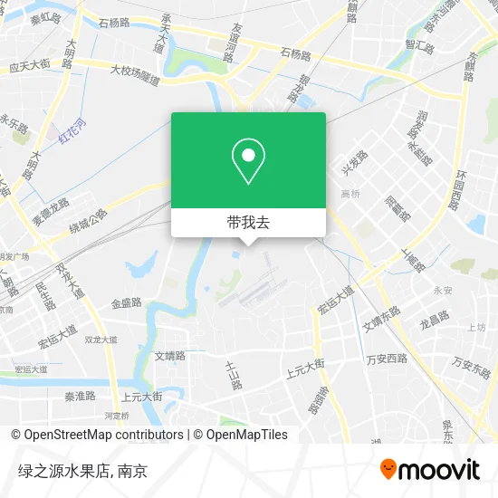 绿之源水果店地图