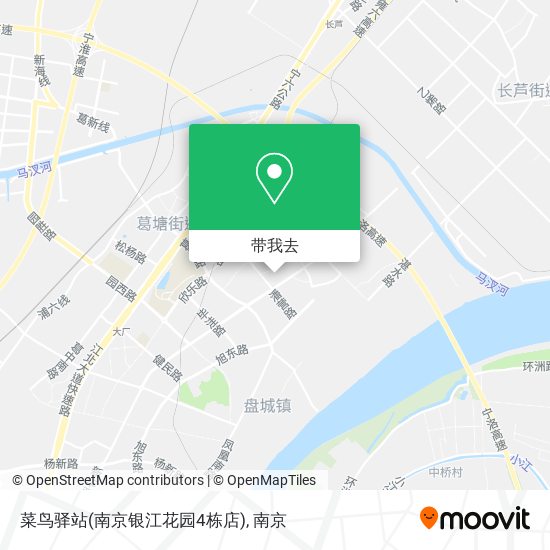 菜鸟驿站(南京银江花园4栋店)地图