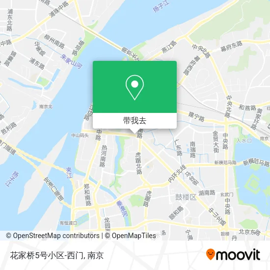 花家桥5号小区-西门地图