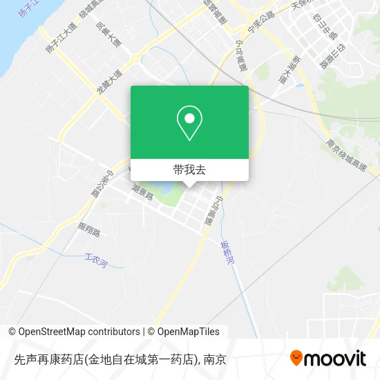 先声再康药店(金地自在城第一药店)地图