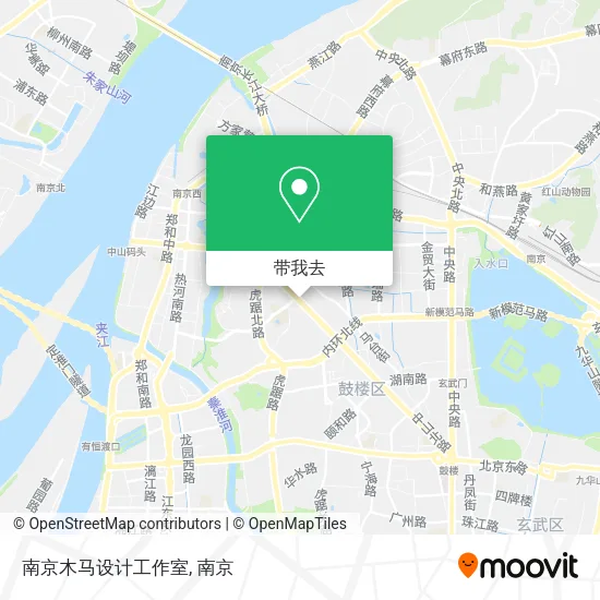 南京木马设计工作室地图