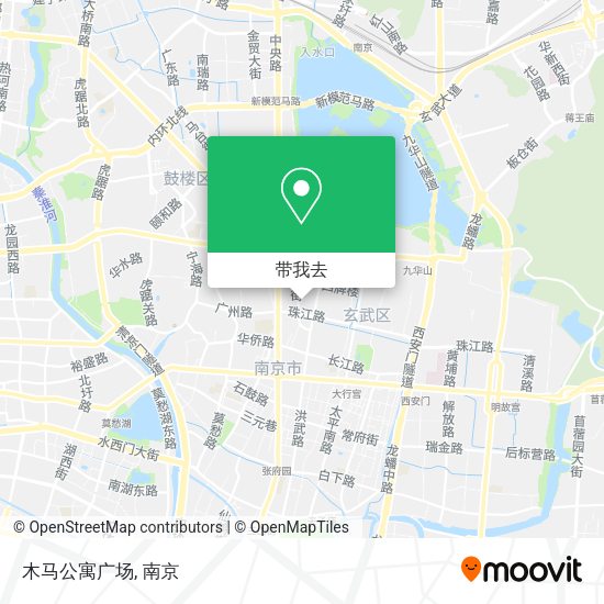 木马公寓广场地图