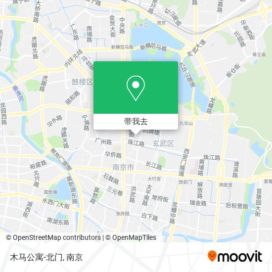 木马公寓-北门地图