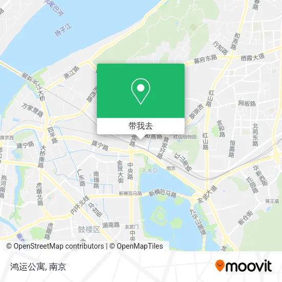 鸿运公寓地图