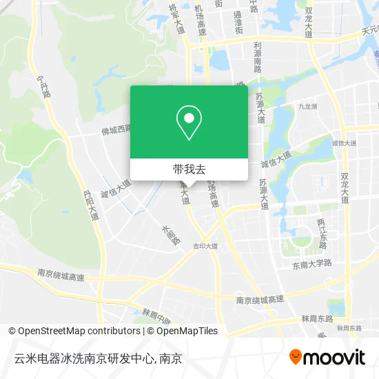 云米电器冰洗南京研发中心地图