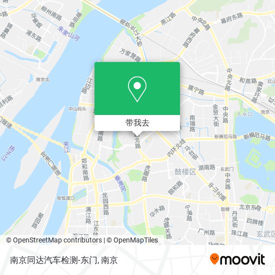 南京同达汽车检测-东门地图