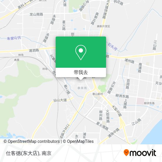 仕客德(东大店)地图