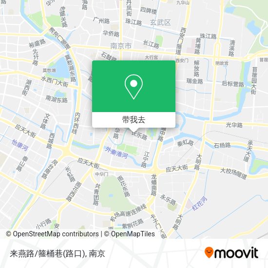 来燕路/箍桶巷(路口)地图
