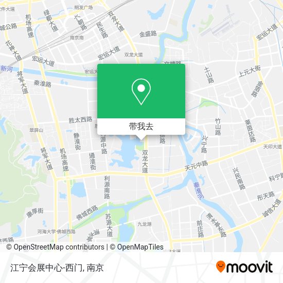 江宁会展中心-西门地图