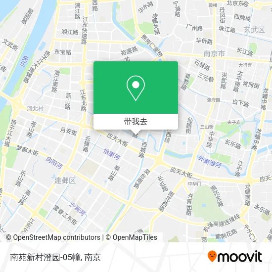 南苑新村澄园-05幢地图