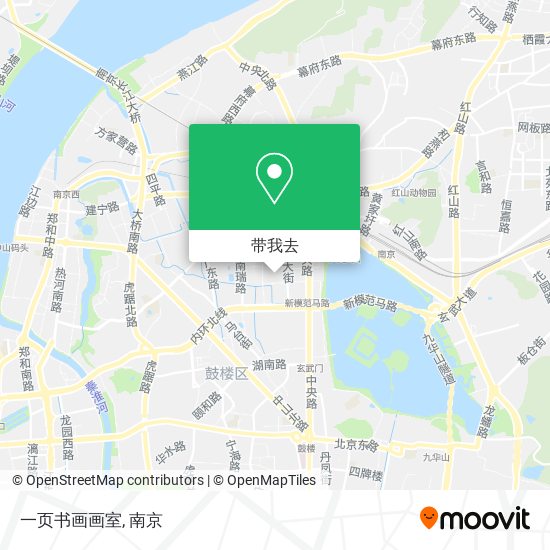一页书画画室地图