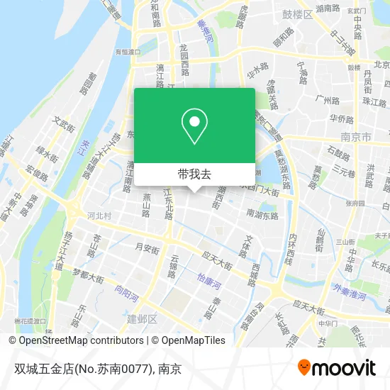 双城五金店(No.苏南0077)地图