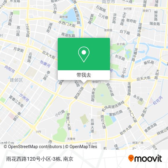雨花西路120号小区-3栋地图