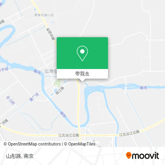 山彤路地图