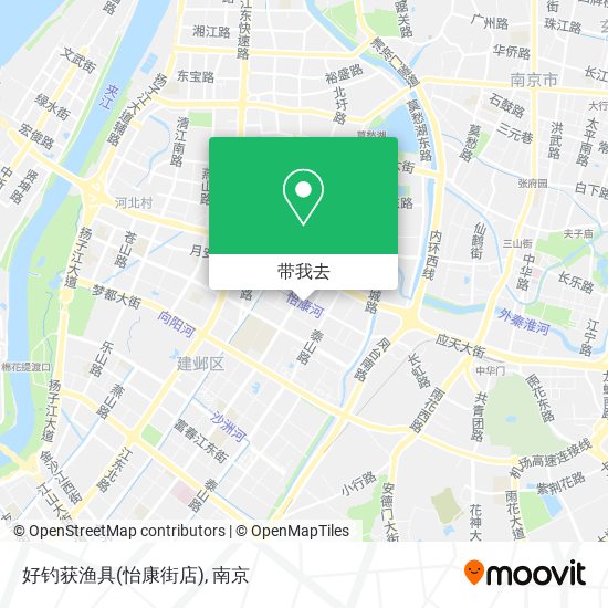 好钓获渔具(怡康街店)地图