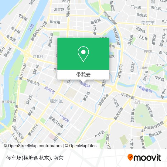 停车场(横塘西苑东)地图