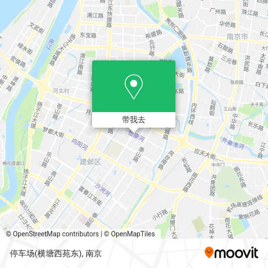 停车场(横塘西苑东)地图