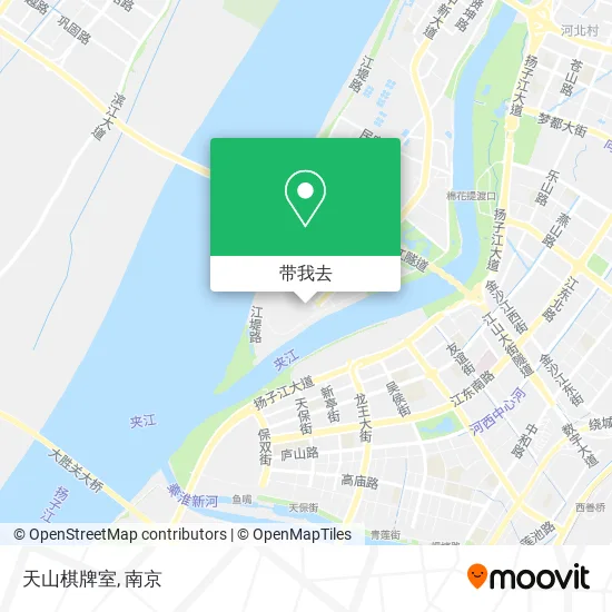 天山棋牌室地图