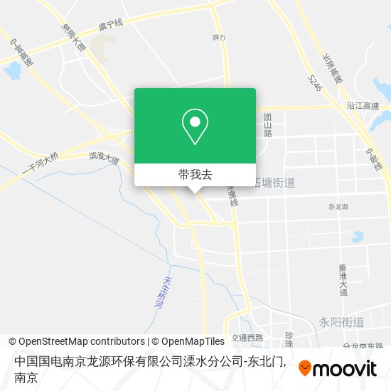 中国国电南京龙源环保有限公司溧水分公司-东北门地图
