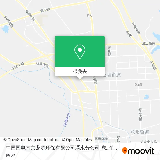 中国国电南京龙源环保有限公司溧水分公司-东北门地图