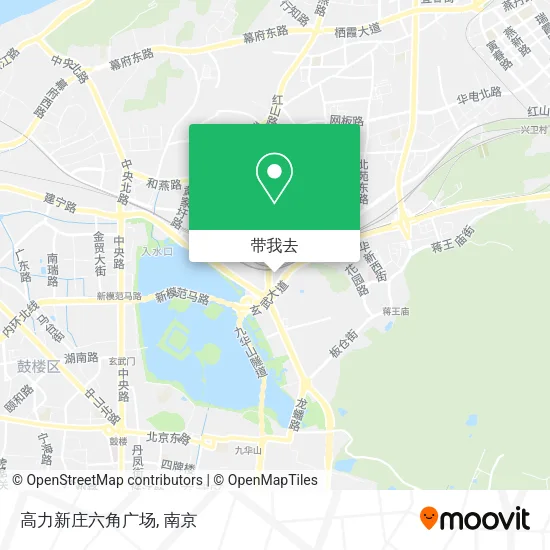 高力新庄六角广场地图