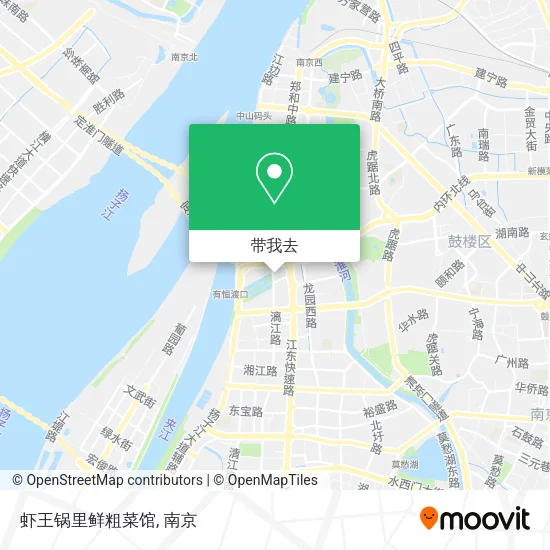 虾王锅里鲜粗菜馆地图