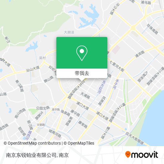 南京东锐铂业有限公司地图
