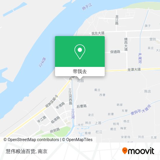 慧伟粮油百货地图