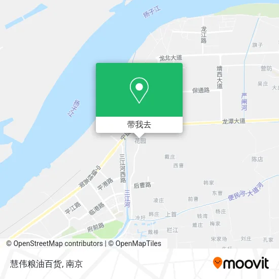 慧伟粮油百货地图