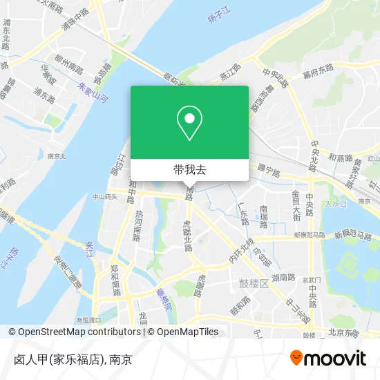 卤人甲(家乐福店)地图